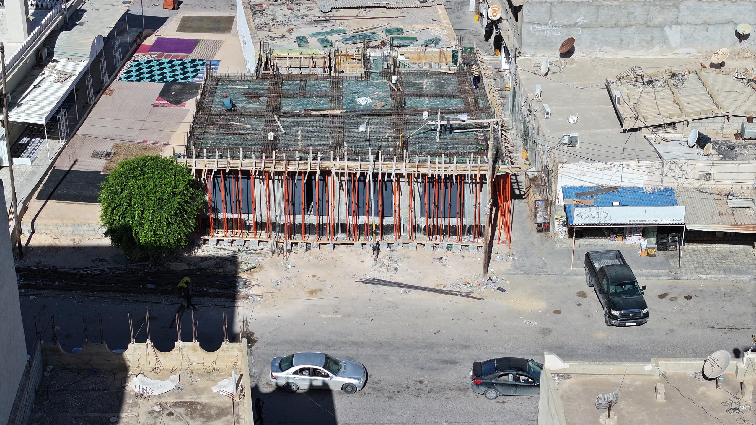 مشروع مبنى تجاري خاص