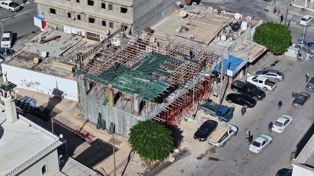 مشروع مبنى تجاري خاص