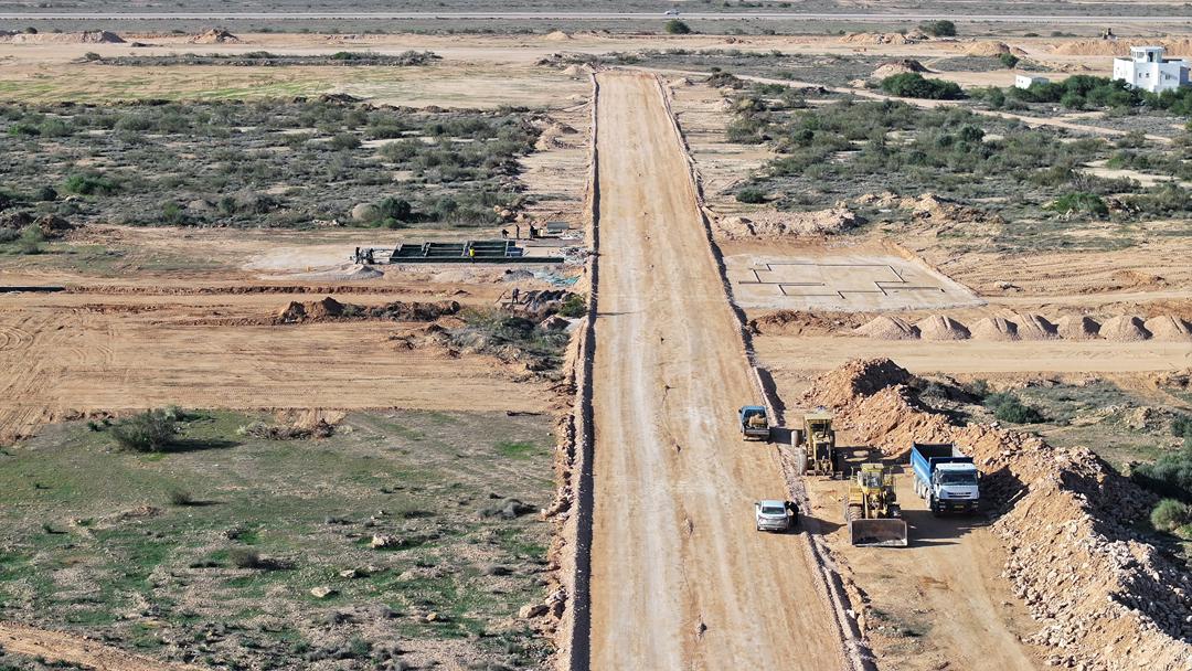 مشروع مبنى الامن مطار مصراتة