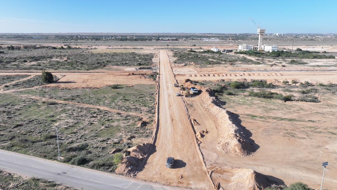 مشروع مبنى الامن مطار مصراتة