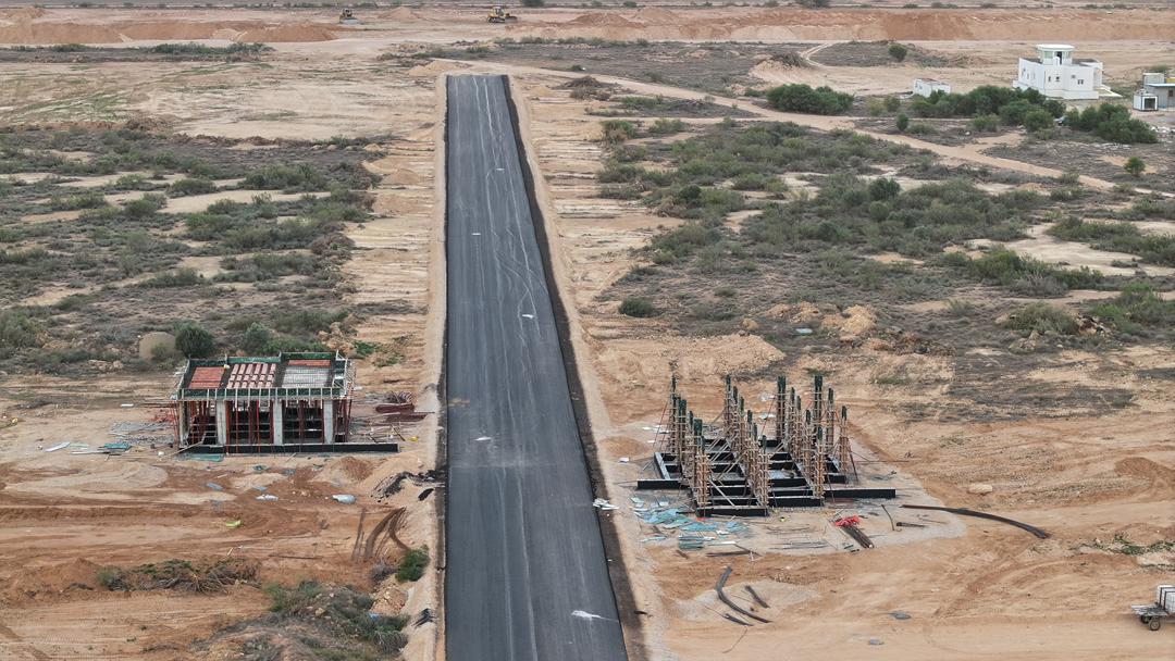 مشروع مبنى الامن مطار مصراتة