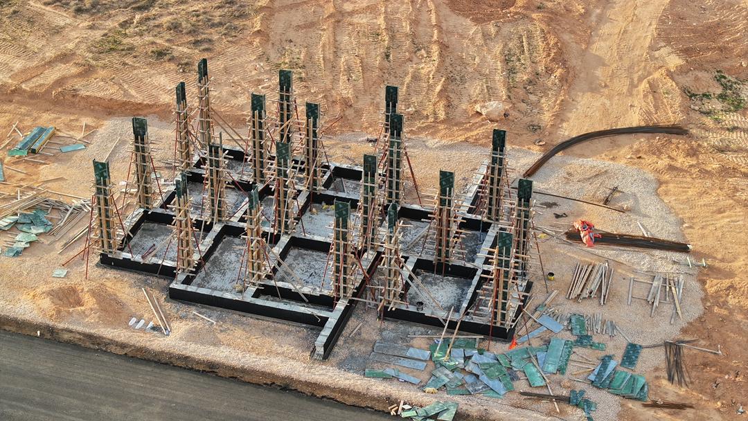 مشروع مبنى الامن مطار مصراتة