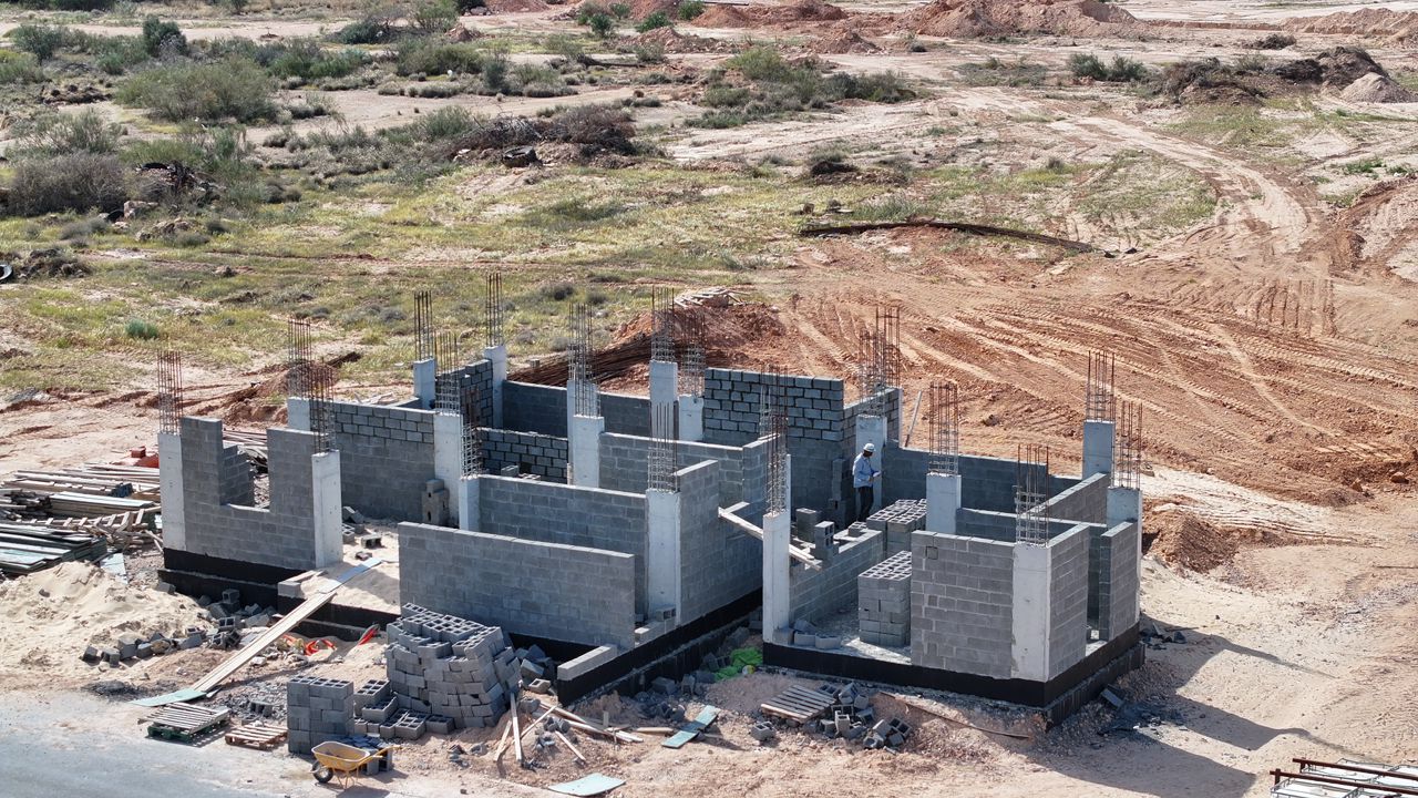 مشروع مبنى الامن مطار مصراتة