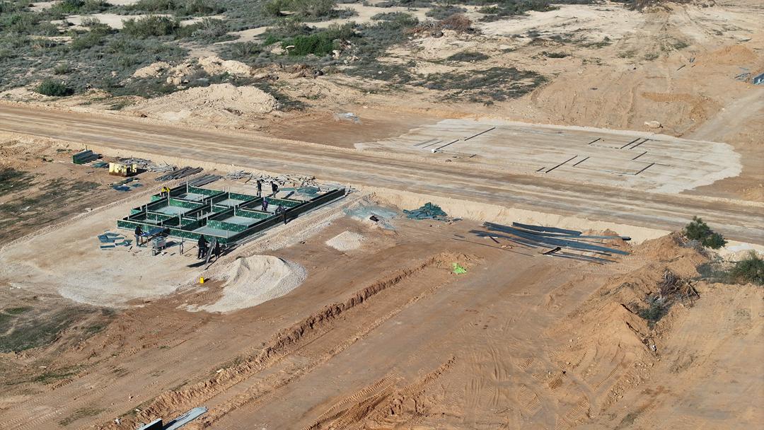 مشروع مبنى الجمرك مطار مصراتة