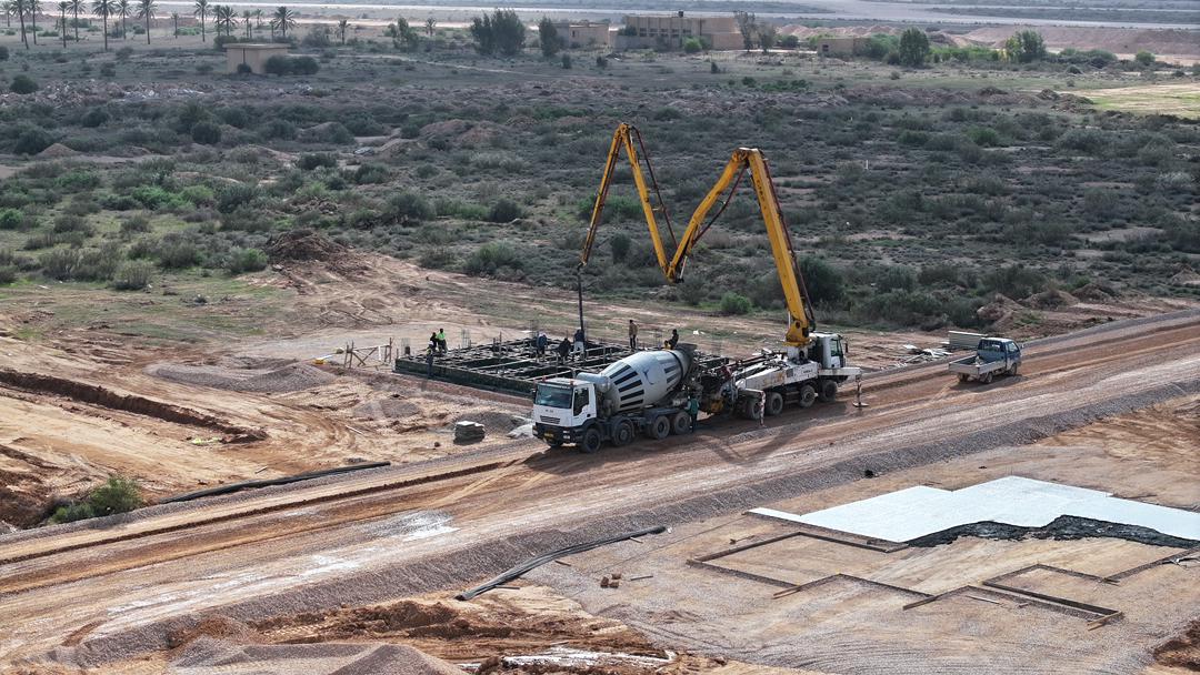 مشروع مبنى الجمرك مطار مصراتة