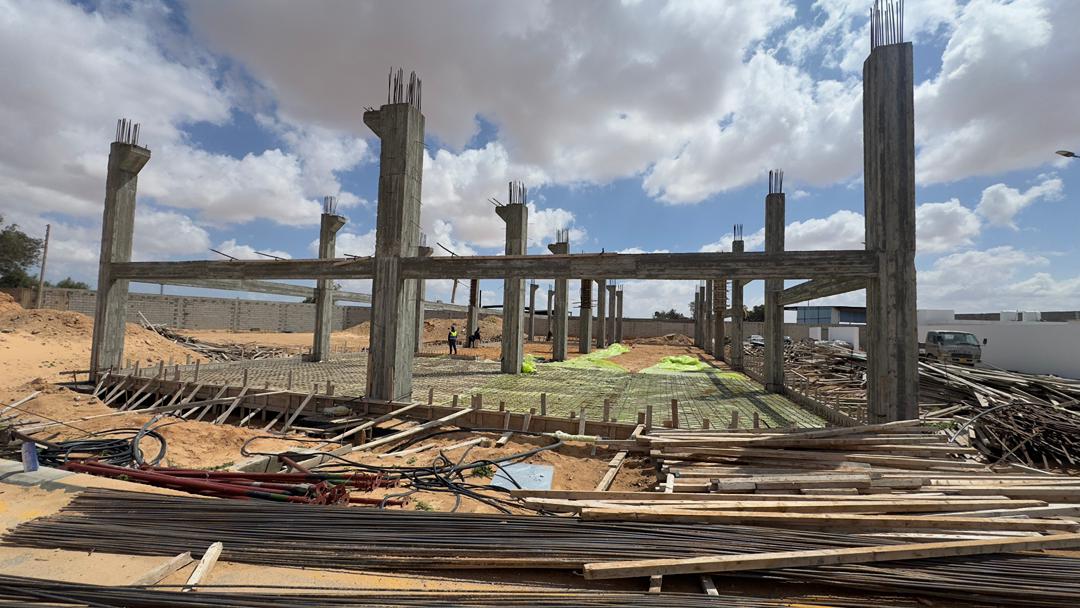 مشروع مبنى الصيانة المنطقة العسكرية