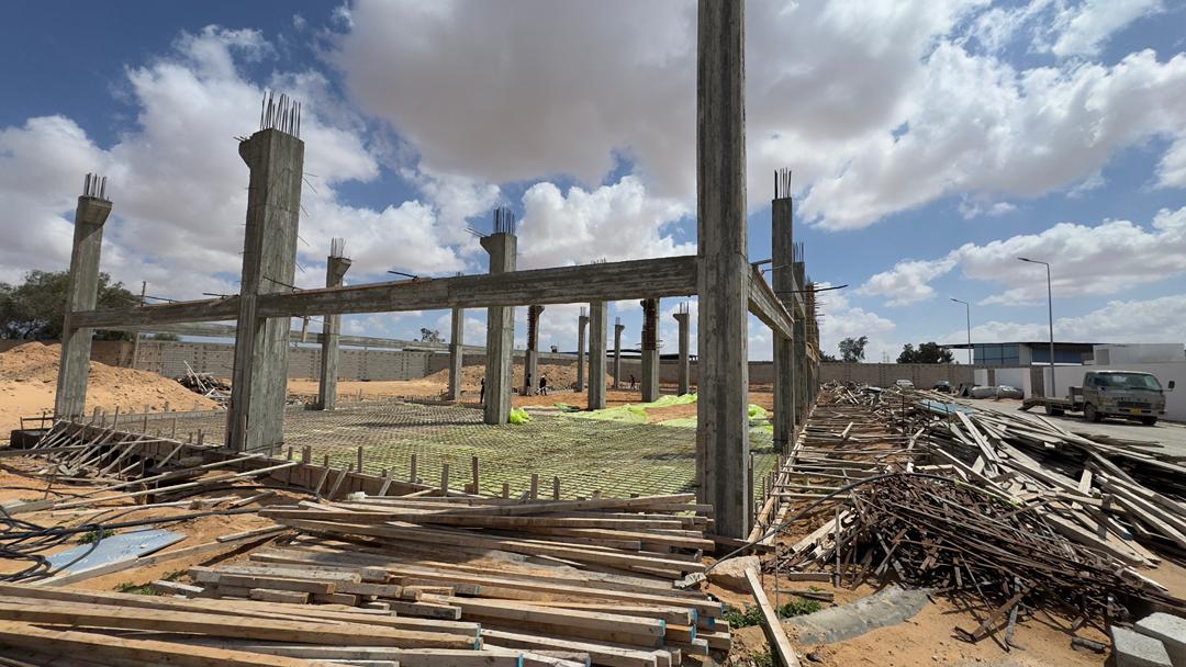 مشروع مبنى الصيانة المنطقة العسكرية