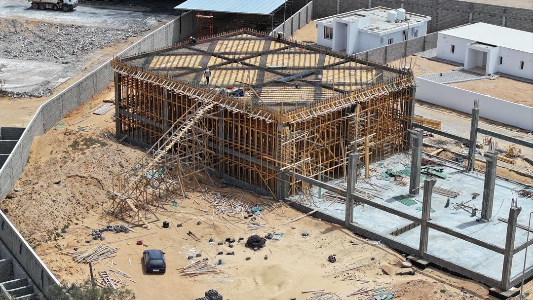 مشروع مبنى الصيانة المنطقة العسكرية
