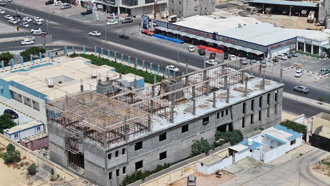 مشروع مجمع عيادات المقاصبة